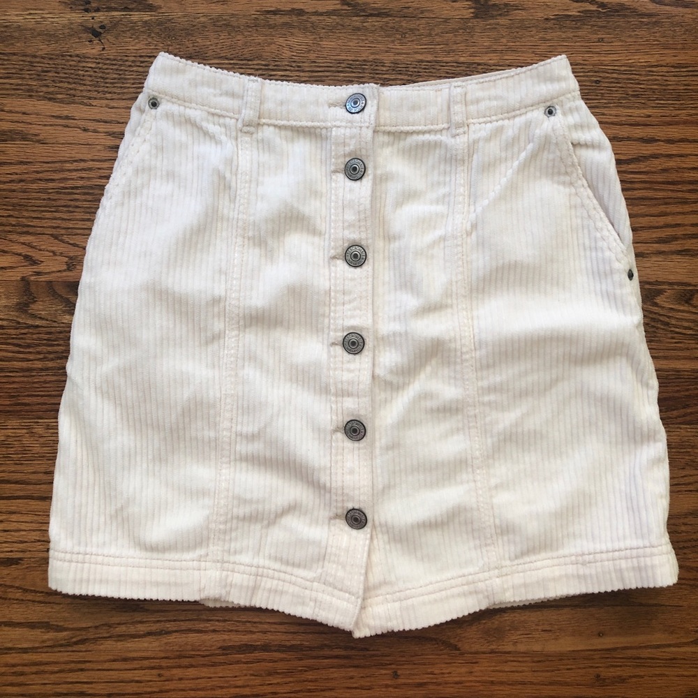 Abercrombie & Fitch Corduroy Skirt